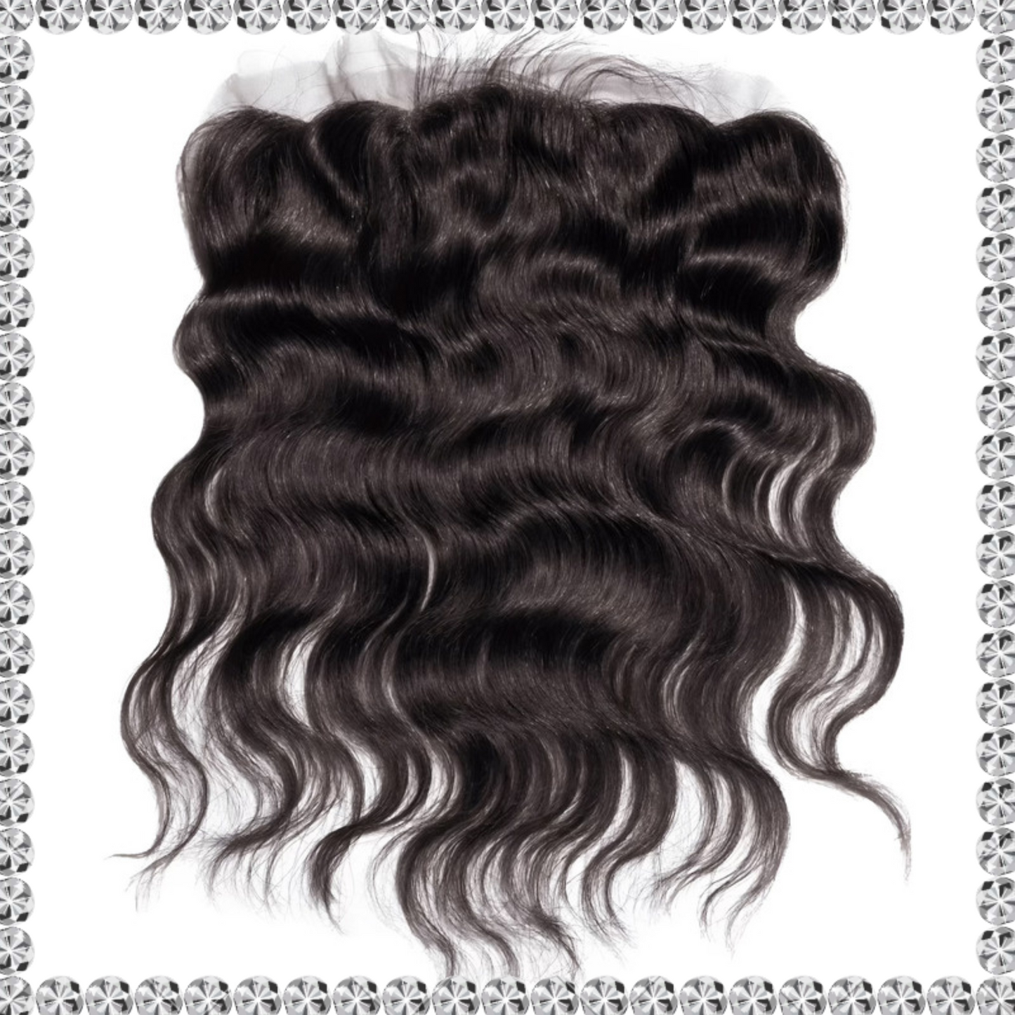 13x6 Raw Indian Wavy Frontal Wig